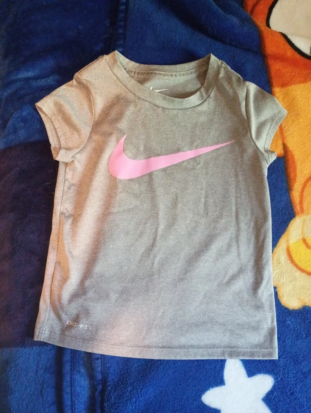 Nike Gray Tee with Pink Swoosh and Pink Skort